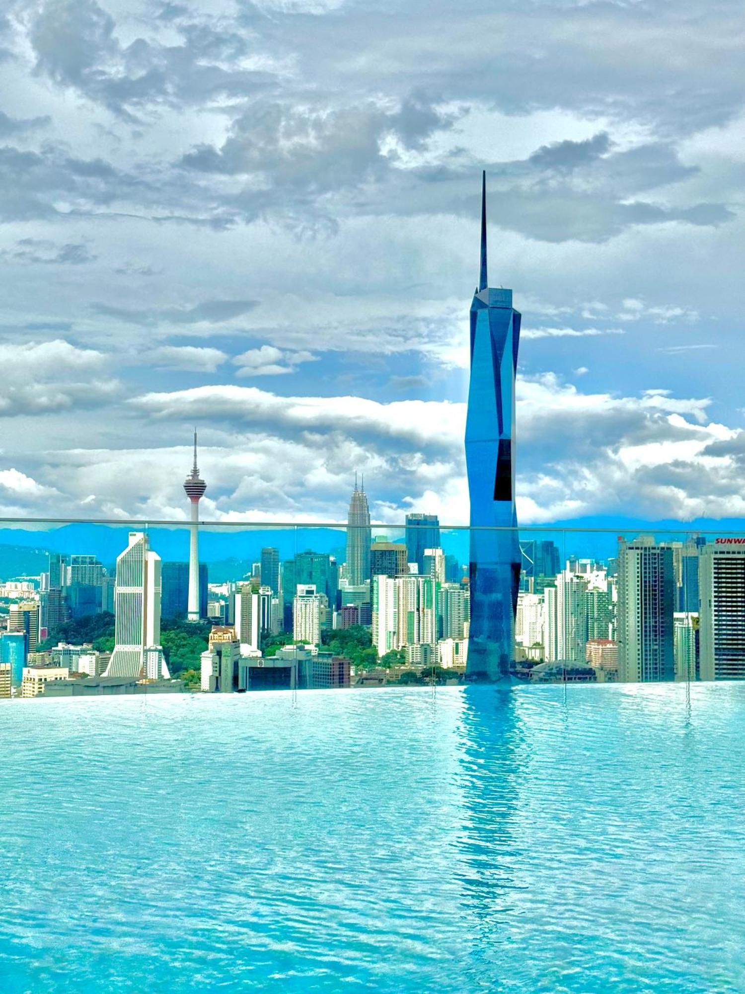 Riveria City Near Kl Sentral With 118 View Sky Infinity Pool By Cobnb Kuala Lumpur Exterior foto